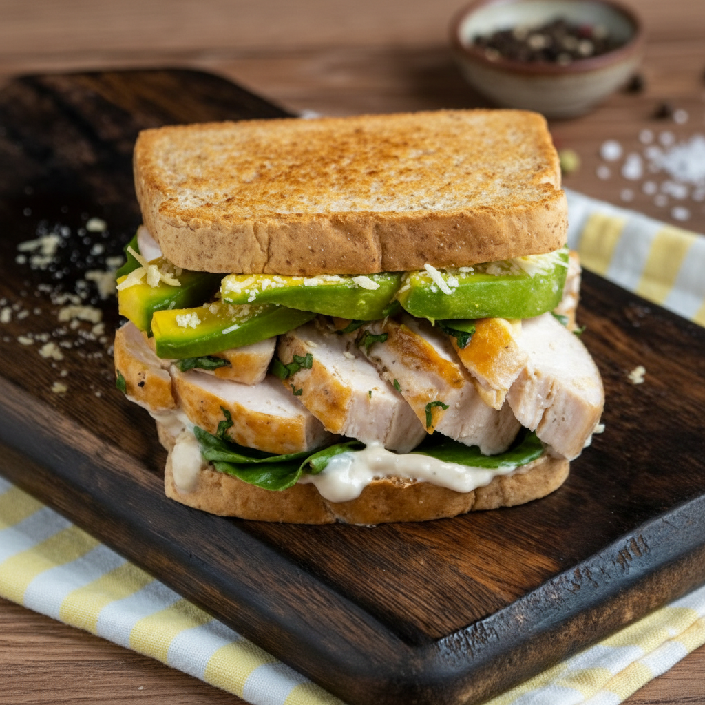 Sándwich de pollo