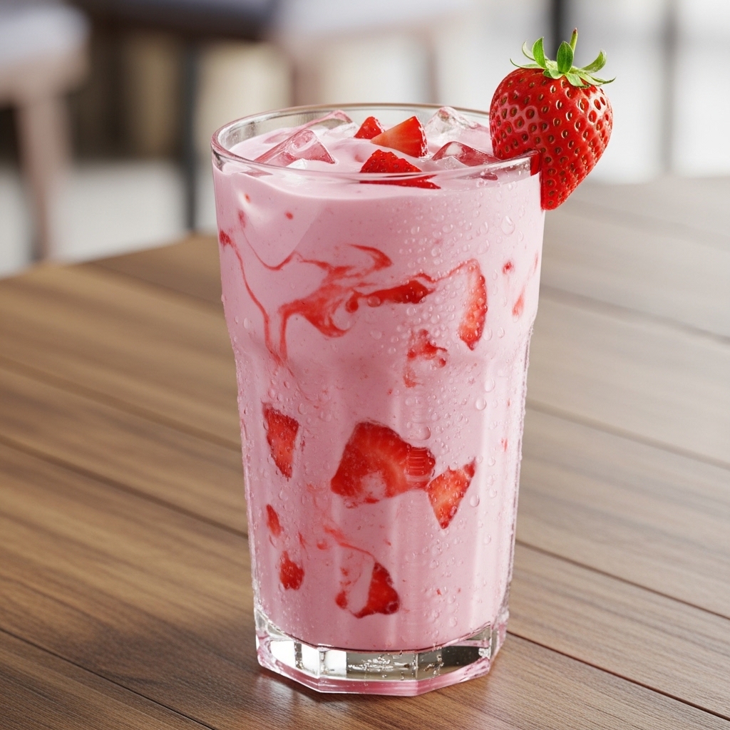 Batida de fresa